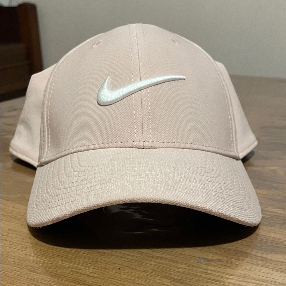 Nike Light Pink Cap with White Logo